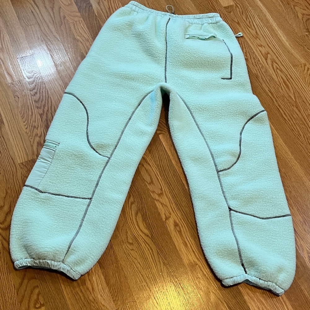 Free People Hit The Slopes Fleece Pants Size L NEW - Picture 13 of 13
